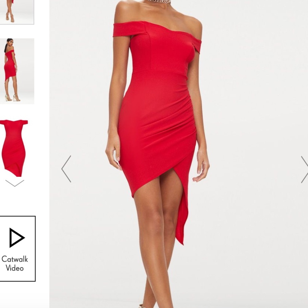 Red dress